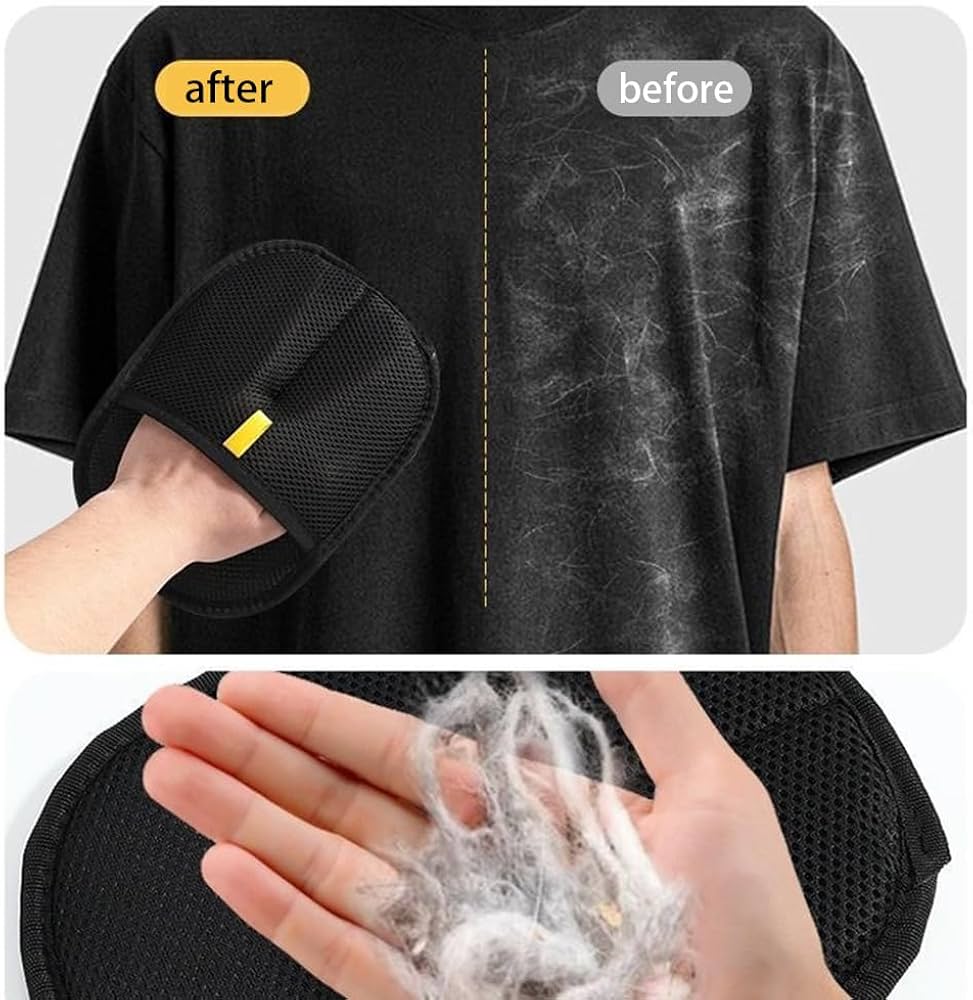 Reusable Pet Hair Removal Gloves – Grooming & Fur Cleaning Tool