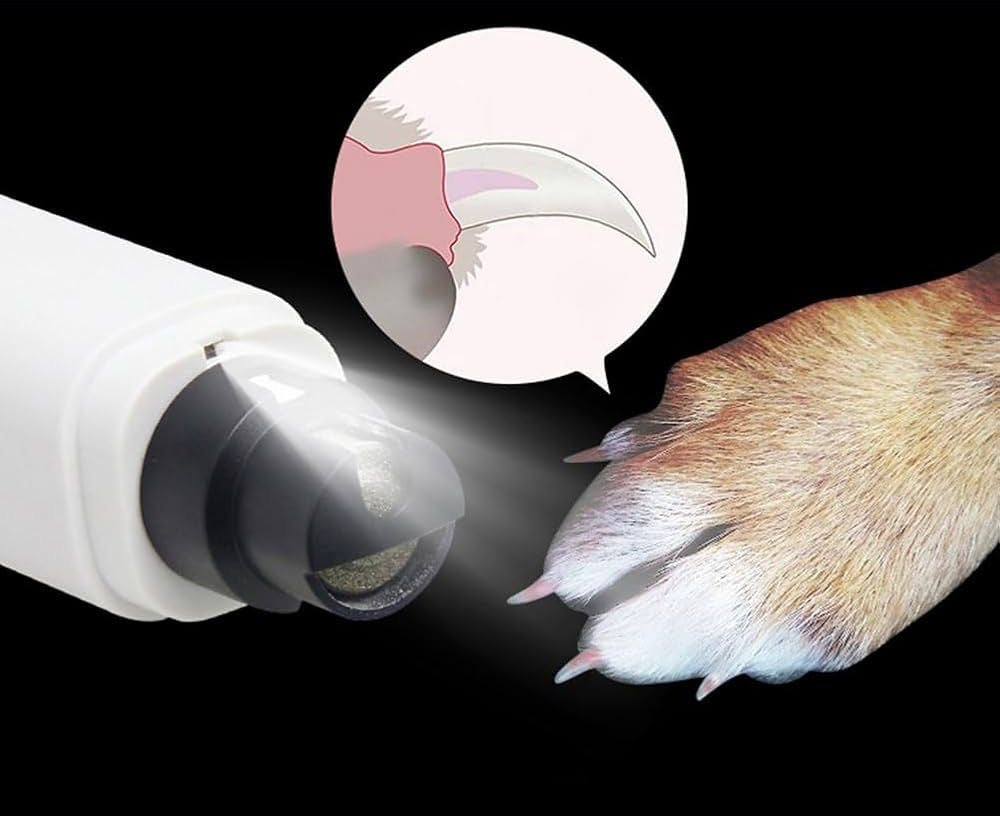 Electric Nail Grinder for Dogs & Cats – Quiet & Safe