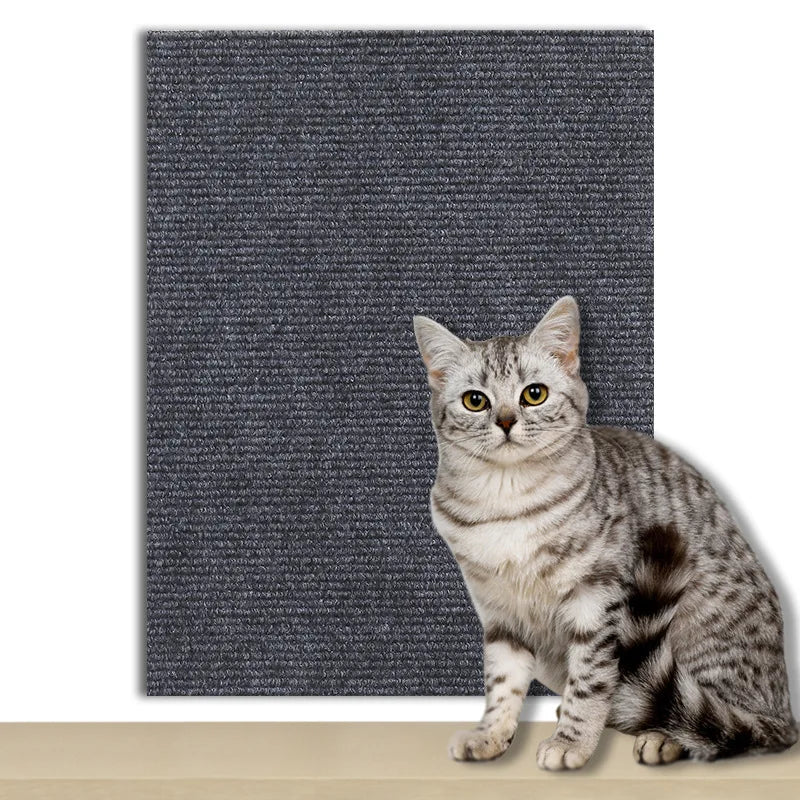 Self-Adhesive Cat Scratcher Sofa Protector – Furniture Protection Scratch Mat