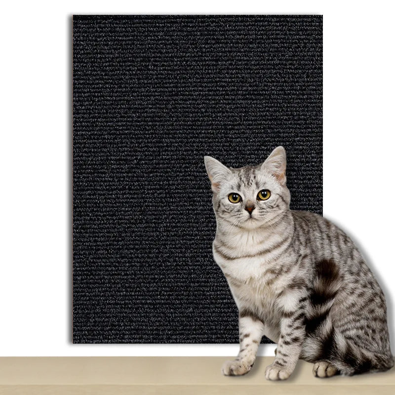 Self-Adhesive Cat Scratcher Sofa Protector – Furniture Protection Scratch Mat