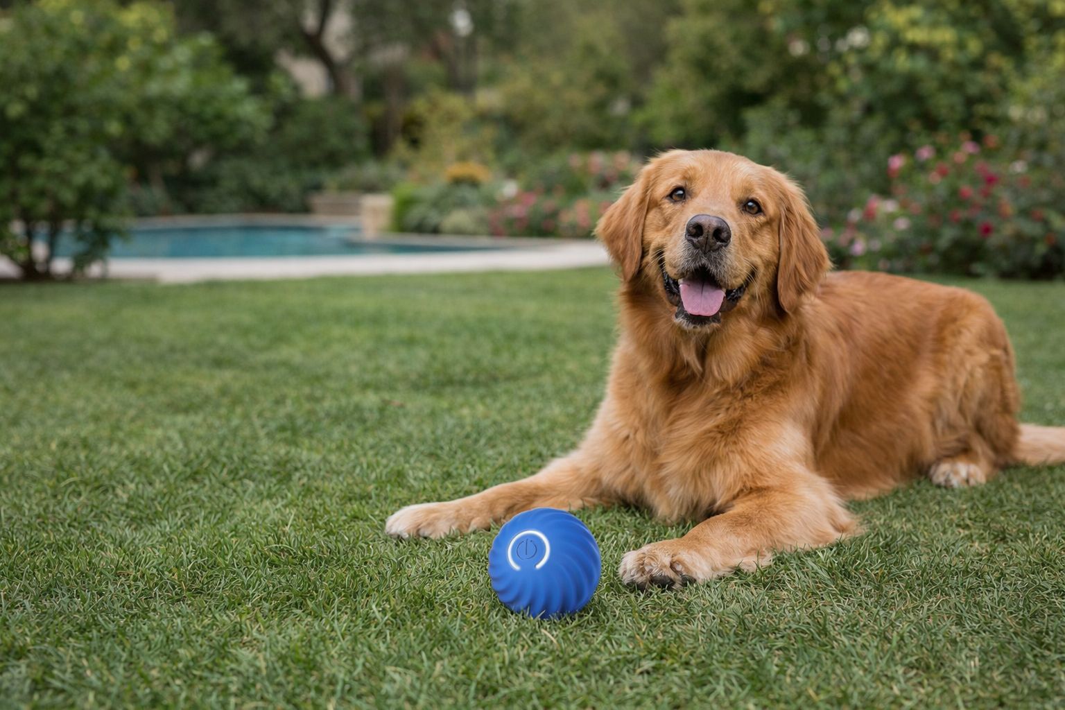 Smart Interactive Moving Ball for Dogs